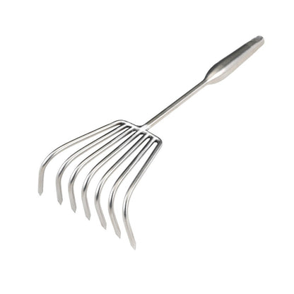 Stainless Steel Digging Rake for Beach and Garden