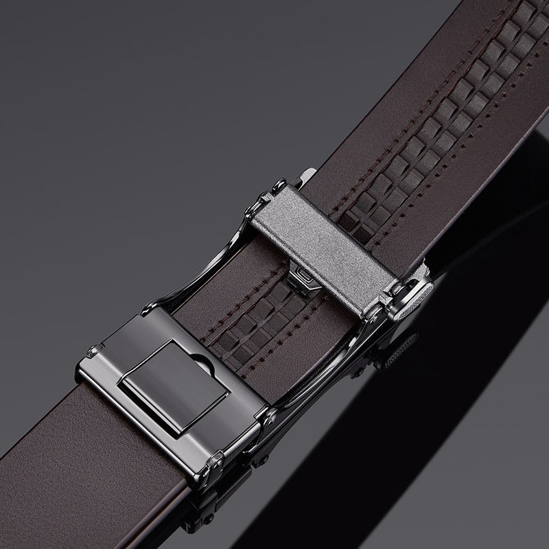 Men's Automatic Leather Belt