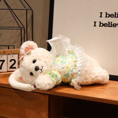 Bear Tissue Box Cover