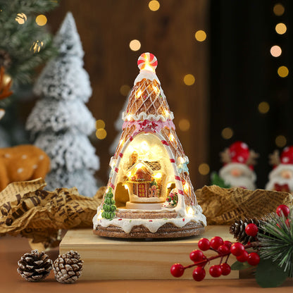 Light Up Christmas Music Box