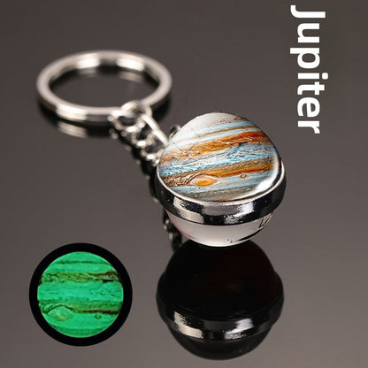 Luminous Celestial Keychain Pendant