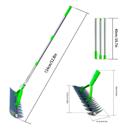 Stainless Steel Lawn Rake