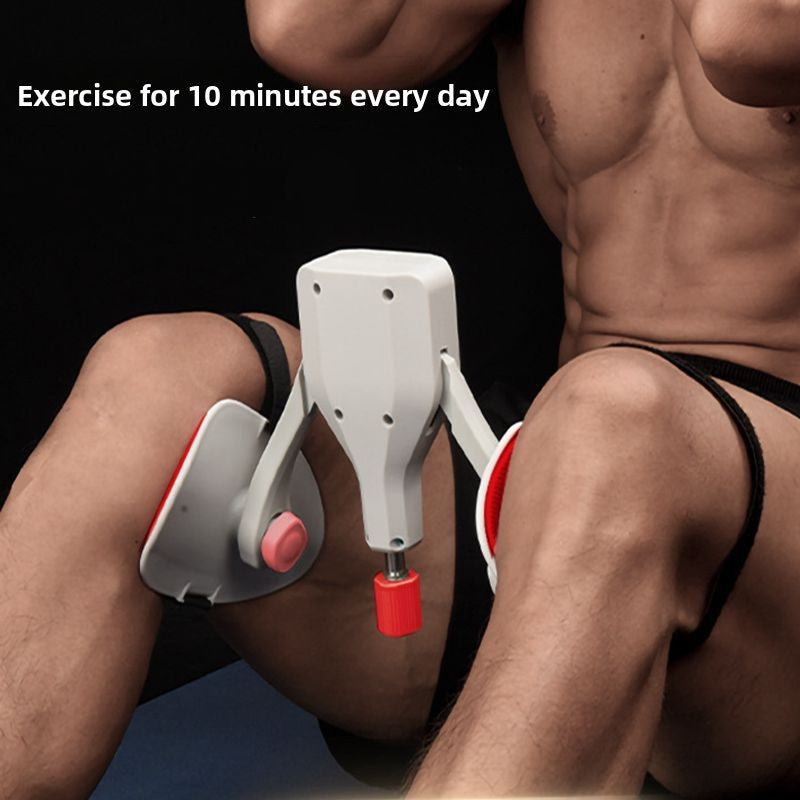 Adjustable Inner Thigh Trainer with 10-35kg Resistance
