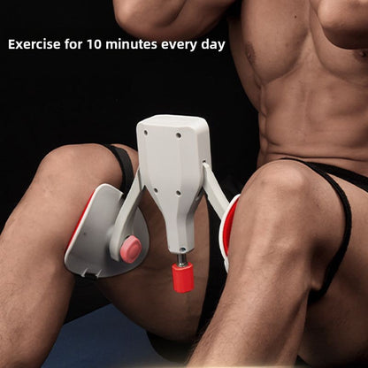 Adjustable Inner Thigh Trainer with 10-35kg Resistance