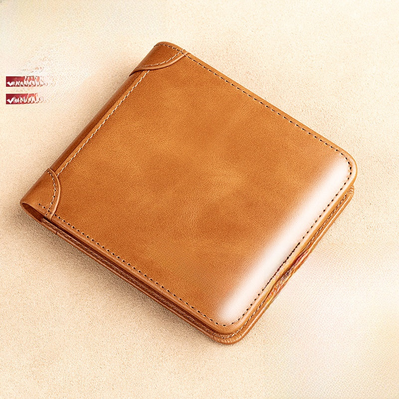 Genuine Leather RFID Wallet