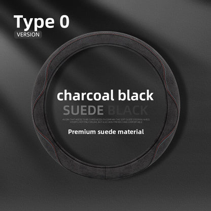 Breathable Leatherette Steering Wheel Cover