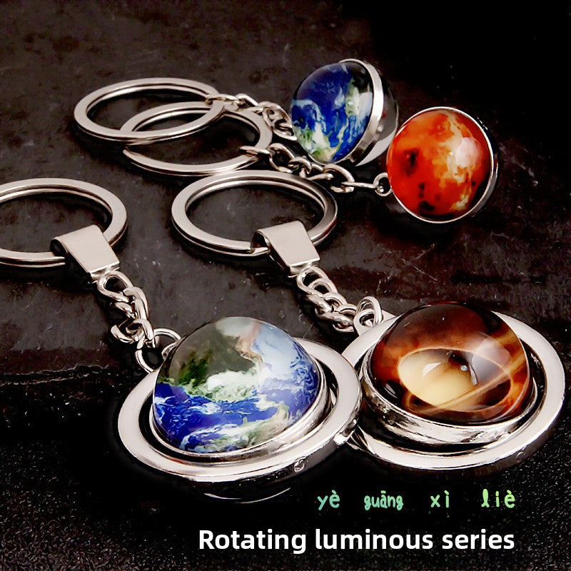 Luminous Celestial Keychain Pendant