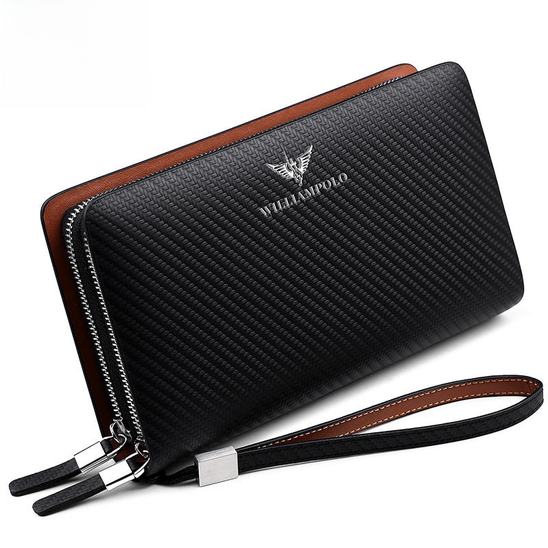 Men's Leather Clutch Wallet