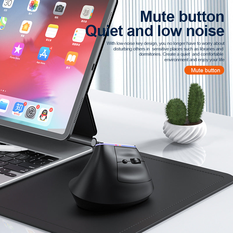 Vertical Wireless Bluetooth Mouse