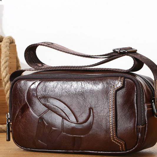 Leather Business Shoulder Bag