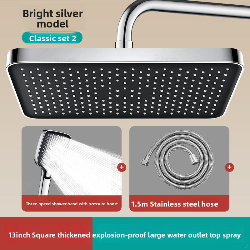 Square Rain Shower Head 33cm