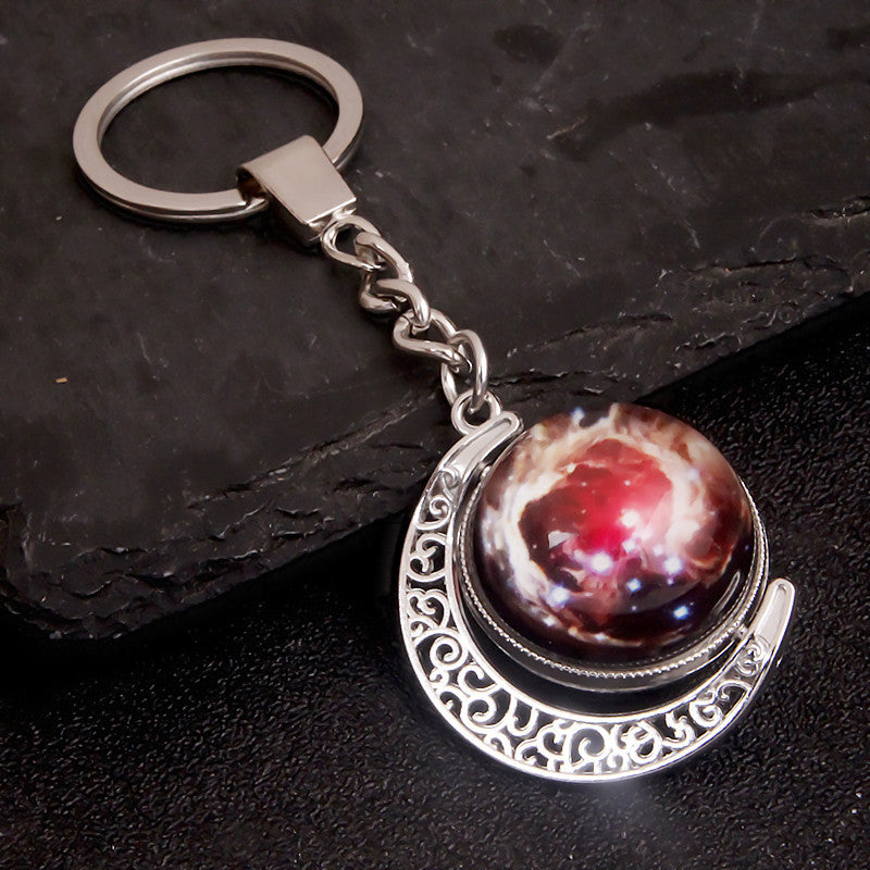 Luminous Celestial Keychain Pendant