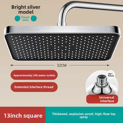 Square Rain Shower Head 33cm