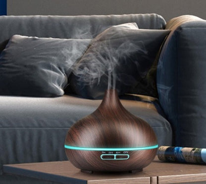 Wood Grain Aroma Humidifier