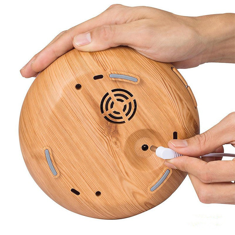 Wood Grain Aroma Humidifier
