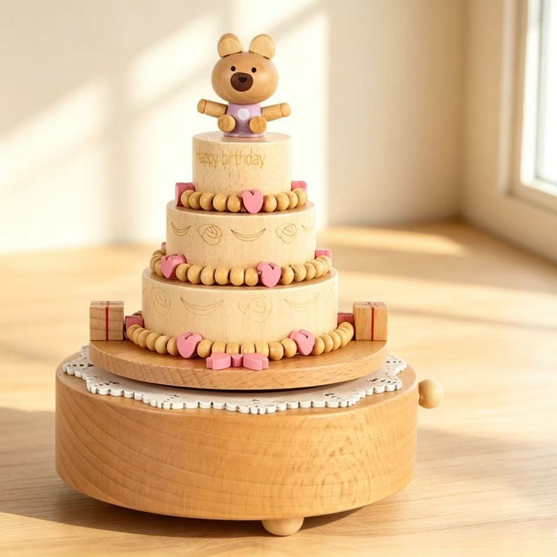 DIY Wooden Carousel Music Box