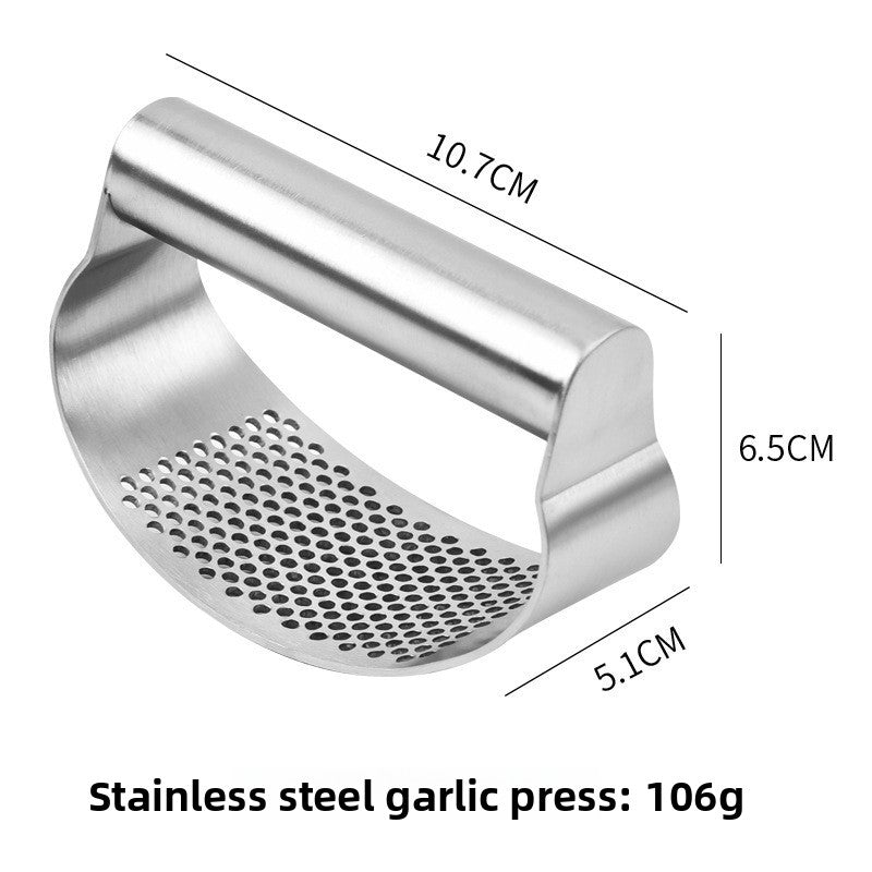 Stainless Steel Garlic Press