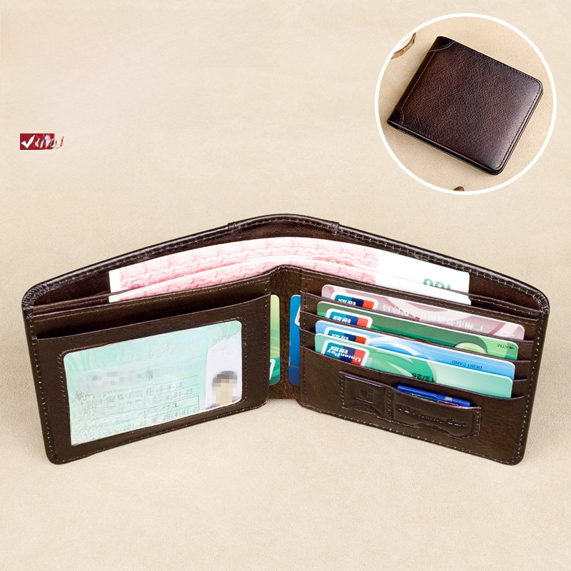 Genuine Leather RFID Wallet