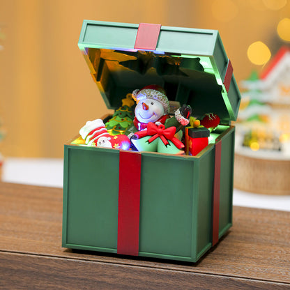 Light Up Christmas Music Box