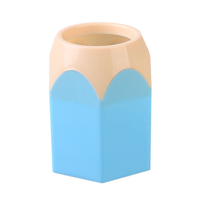 Round Plastic Pen Holder
