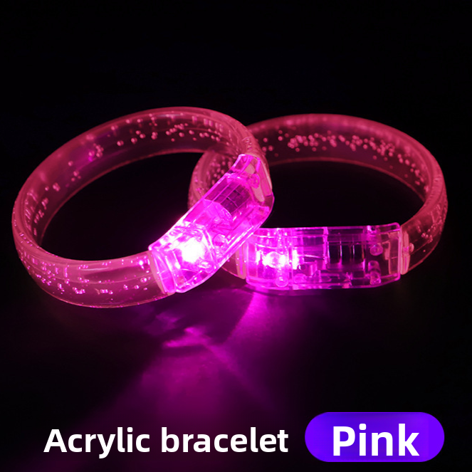 Acrylic LED Glow Bracelet