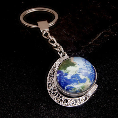 Luminous Celestial Keychain Pendant