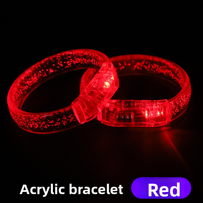 Acrylic LED Glow Bracelet