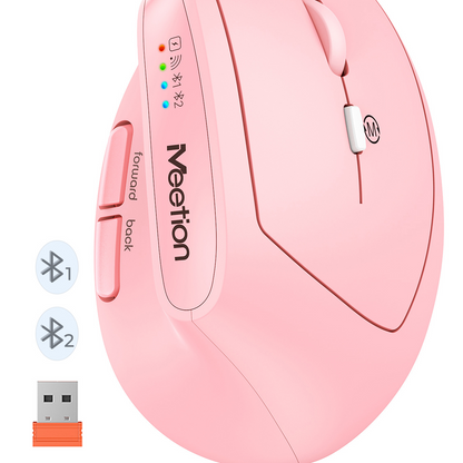 Vertical Wireless Rechargeable Mouse