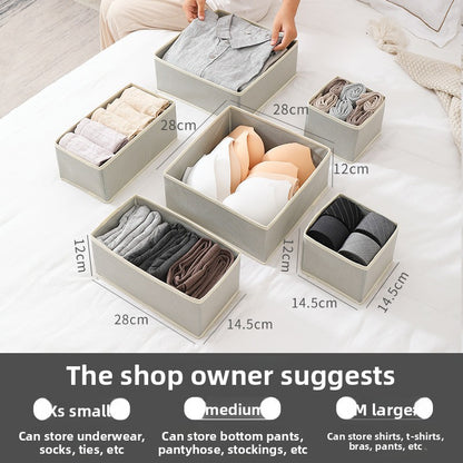 Fabric Drawer Organizer Box