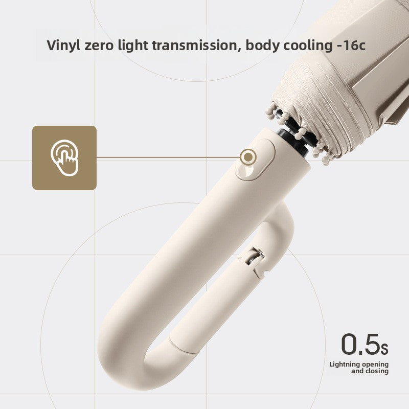 Automatic Folding Travel Umbrella