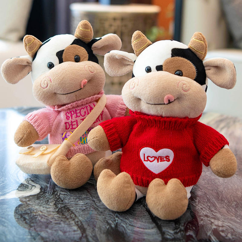Soft Plush Cow Toy
