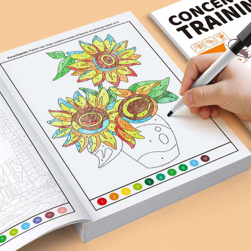 Children's Concentration Maze Toy