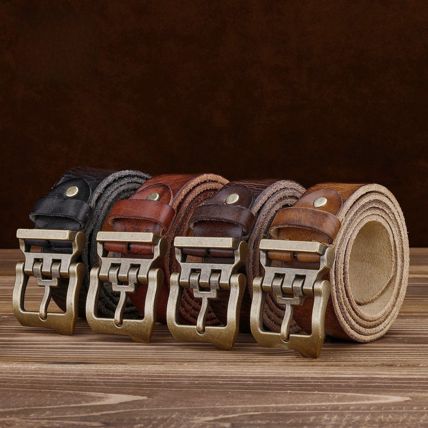 Women's Vintage Cowhide Belt