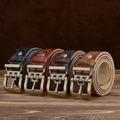 Women's Vintage Cowhide Belt