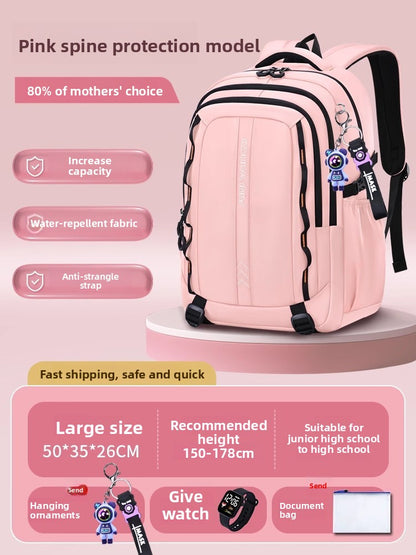 High School Girl Backpack