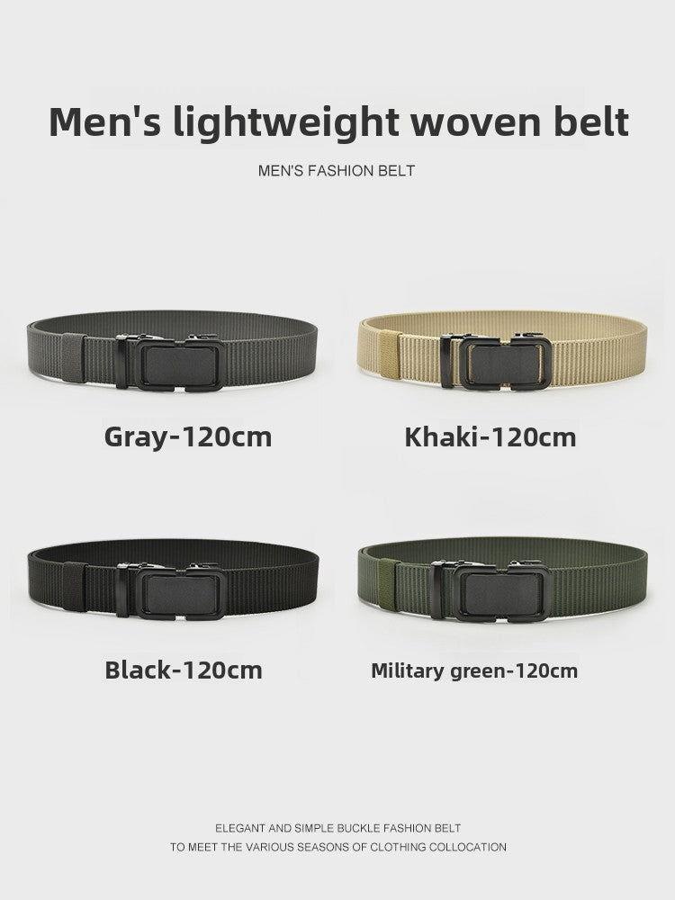 Men's Canvas Nylon Belt