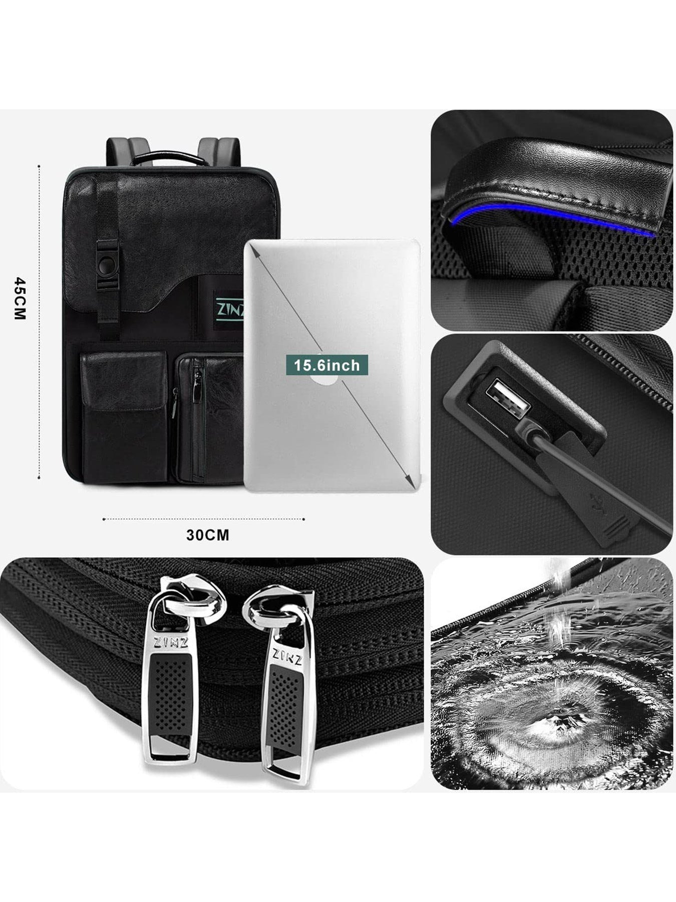 Business Laptop Backpack Bag
