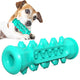 Multifunctional TPR Dog Toothbrush Chew Toy for Dental Cleaning and Treat Dispensing