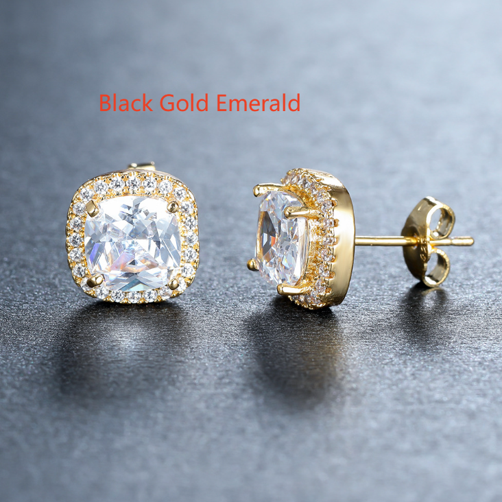 Luxury Zircon Stud Earrings