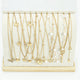 Golden Layered Necklace Set