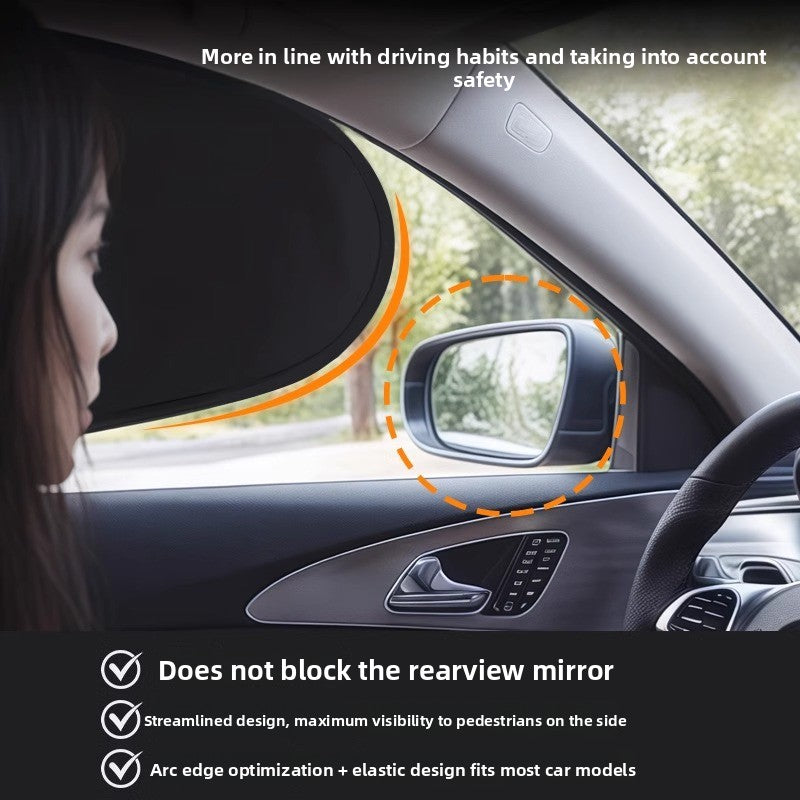 Static Cling Car Sunshade