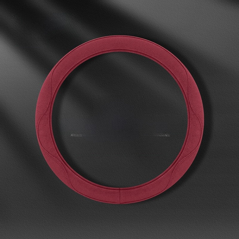 Breathable Leatherette Steering Wheel Cover