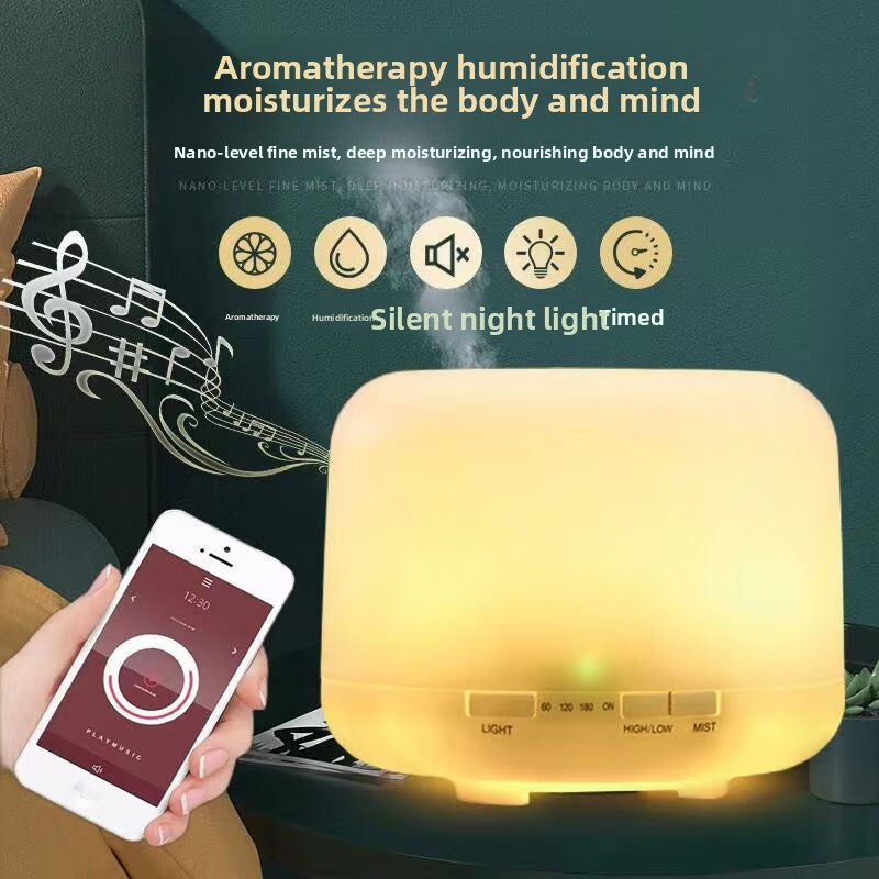 Bluetooth Aroma Humidifier with Light
