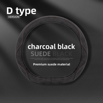 Breathable Leatherette Steering Wheel Cover