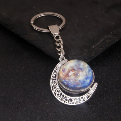Luminous Celestial Keychain Pendant
