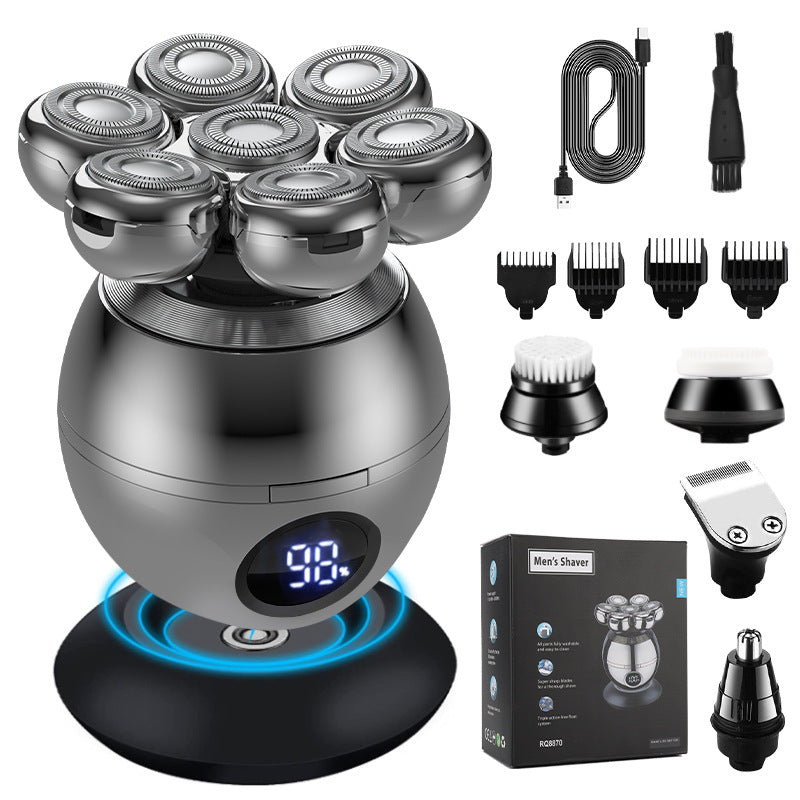 Multifunction Electric Head Shaver