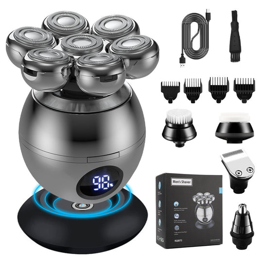Multifunction Electric Head Shaver