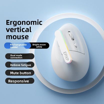 Vertical Wireless Optical Mouse