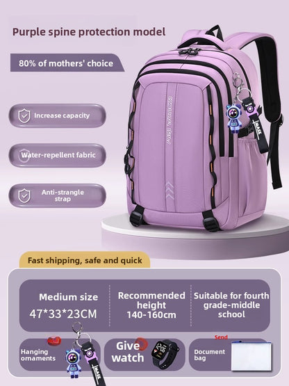 High School Girl Backpack