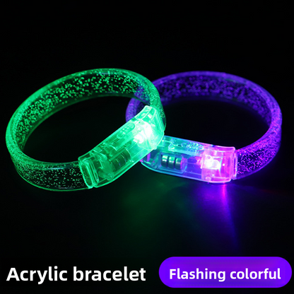Acrylic LED Glow Bracelet